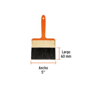 Brocha profesional de 5' con mango de plástico, TRUPER - Imagen 4