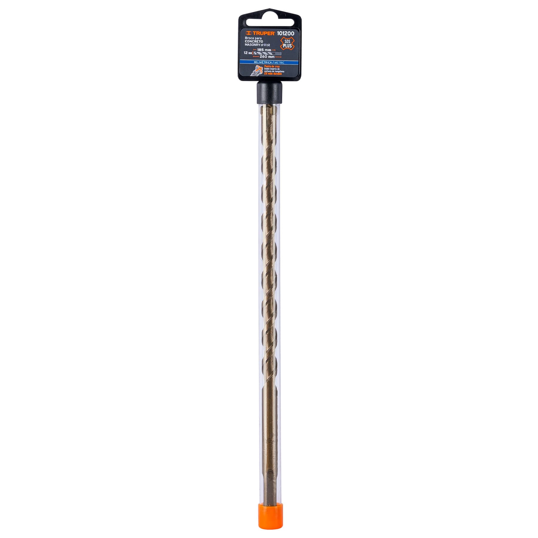 Broca SDS Plus 12 x 260 mm, TRUPER - Imagen 7
