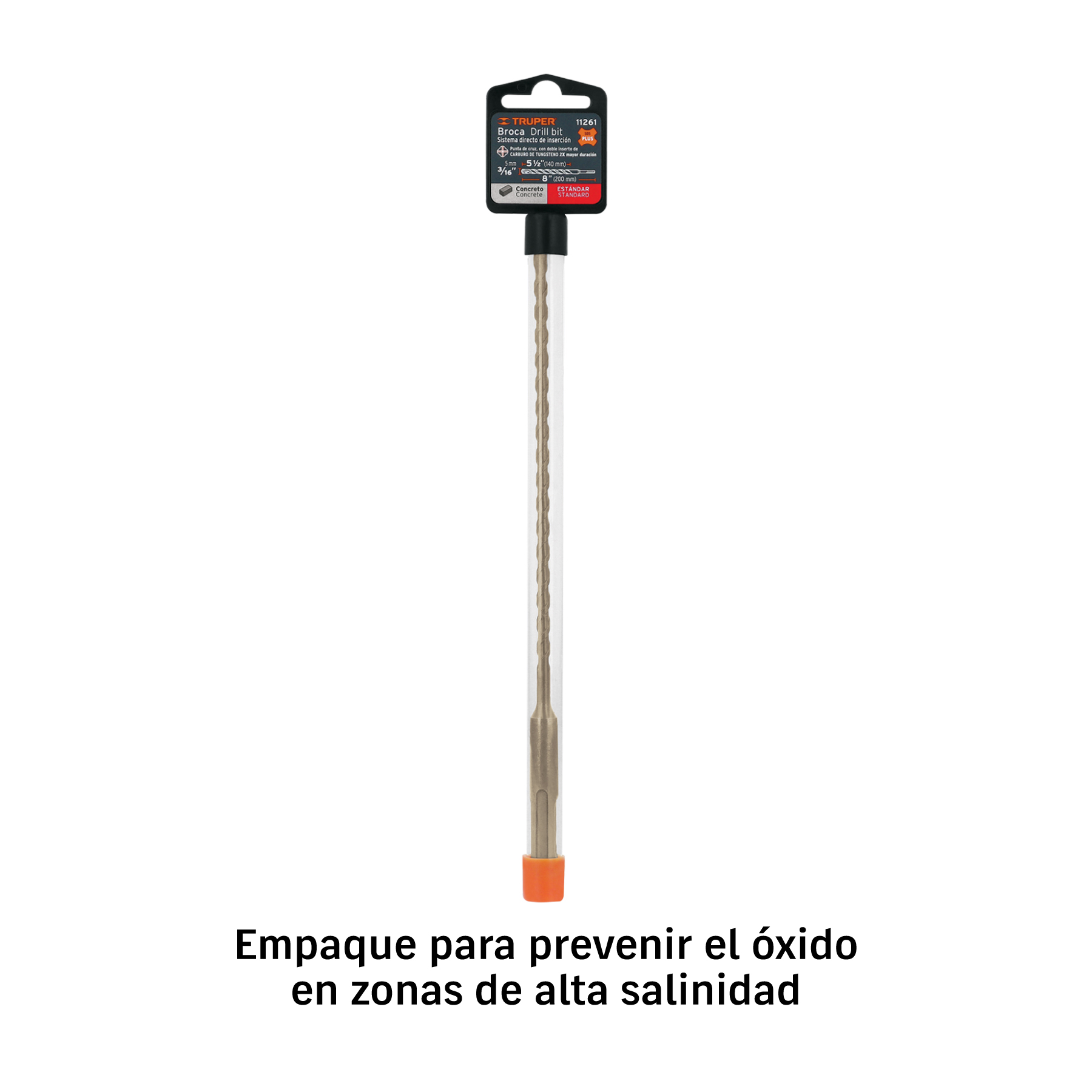 Broca SDS Plus 3/16 x 8', TRUPER - Imagen 7