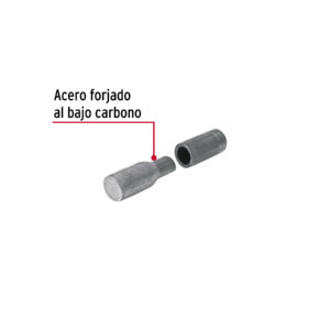 Bisagra tubular soldable de 1/2', HERMEX - Imagen 3