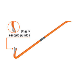 Barreta de uña de 1' x 120 cm, TRUPER - Imagen 3