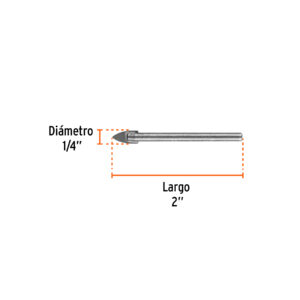 Broca para vidrio y azulejo de 1/4', TRUPER - Imagen 4