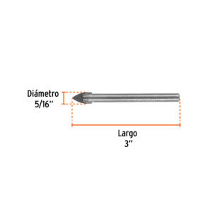 Broca para vidrio y azulejo de 5/16', TRUPER - Imagen 4