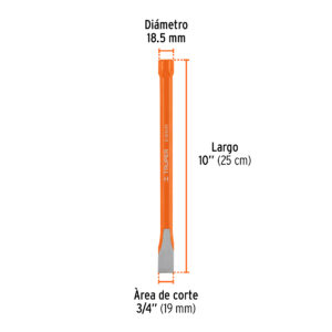 Cincel de corte frío de 3/4 X 10', TRUPER - Imagen 4