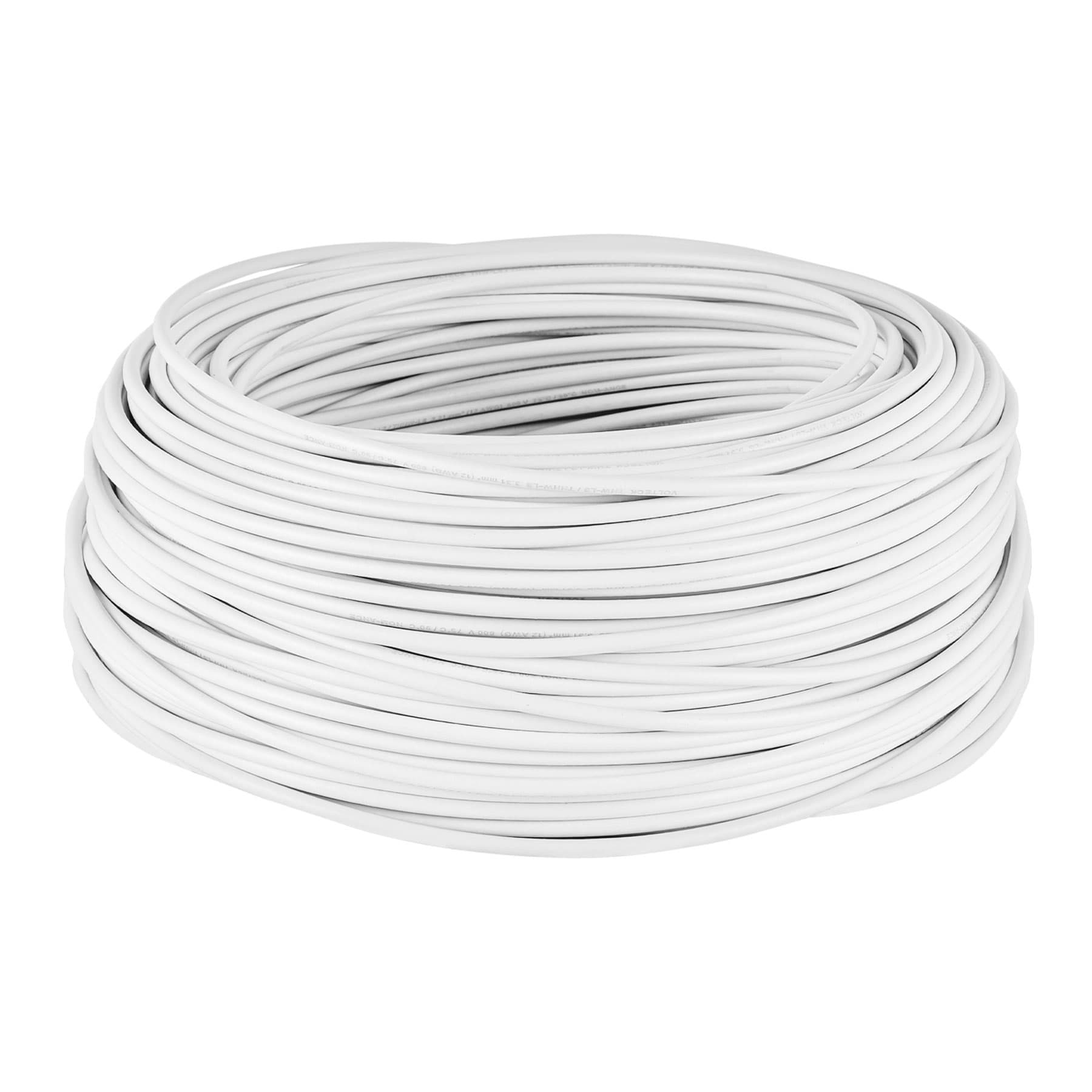Rollo de 100 m de cable THHW-LS 12 AWG blanco, VOLTECK - Imagen 4