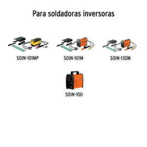 Cables portaelectrodo y pinza de tierra 200A, 3/8', EXPERT - Imagen 4