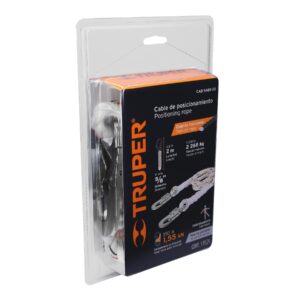 Cable de posicionamiento cuerda de poliéster de 2 m, TRUPER - Imagen 4