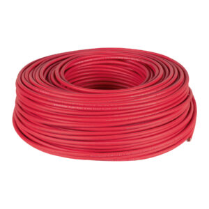 Alternative view of Rollo de 100 m de cable THHW-LS 8 AWG rojo, VOLTECK