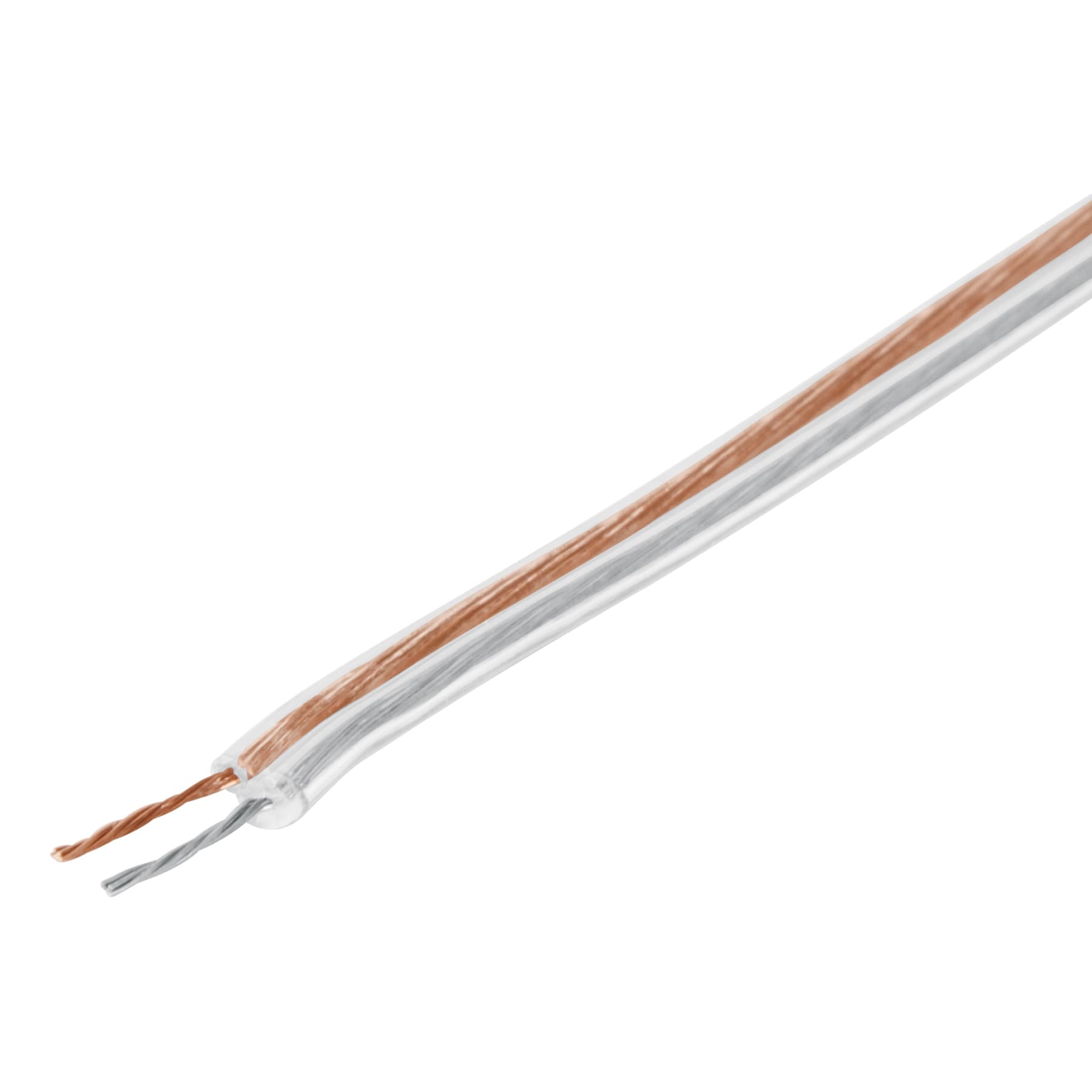 Rollo de 100 m cable polarizado transparente p/bocina 16 AWG - Imagen 4