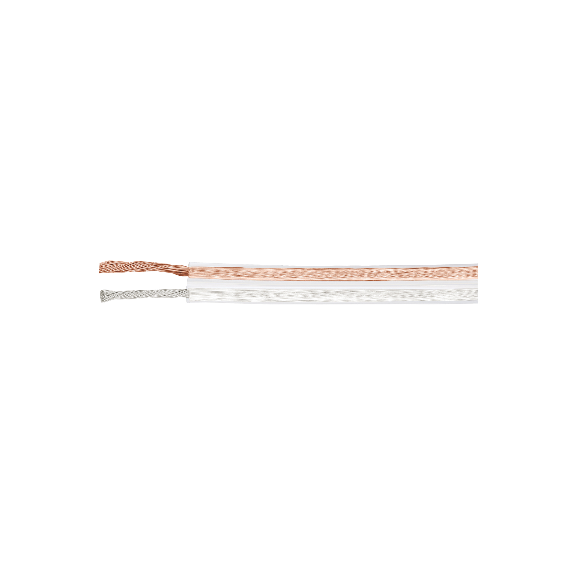 Rollo de 100 m cable polarizado transparente p/bocina 18 AWG - Imagen 2