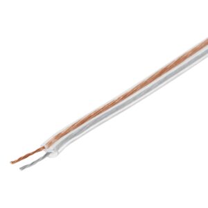 Rollo de 100 m cable polarizado transparente p/bocina 18 AWG - Imagen 4