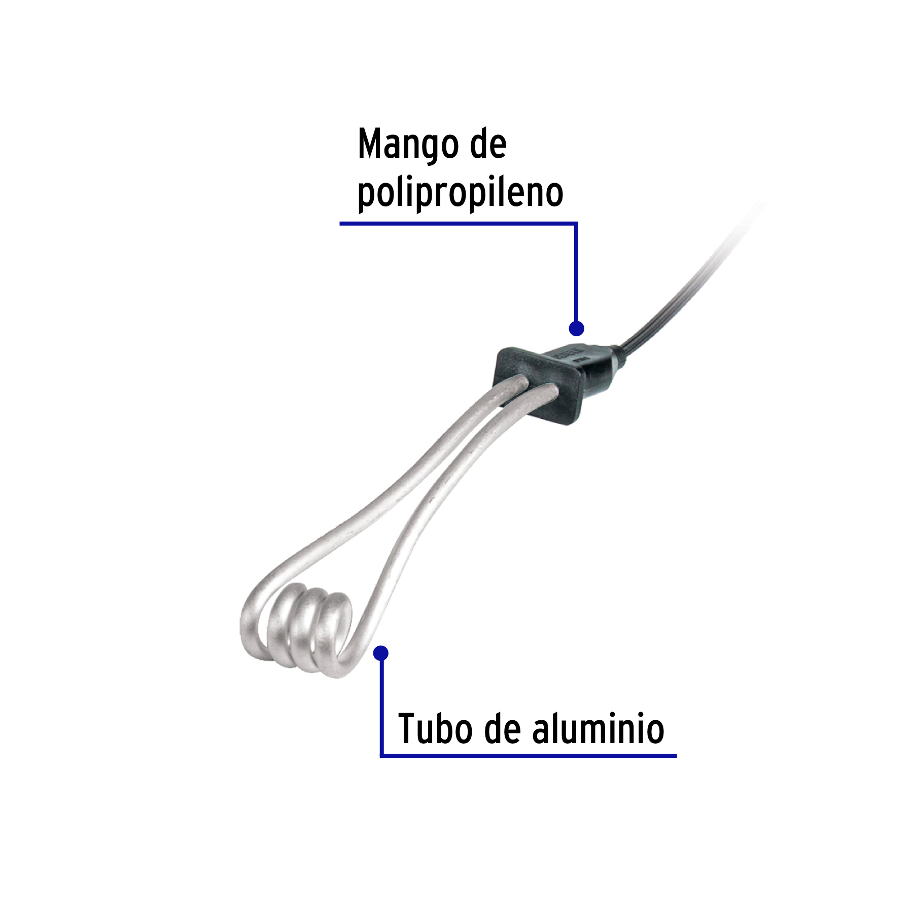 Calentador de inmersión para agua #3 (12 L), 600 W, VOLTECK - Imagen 3