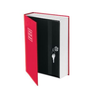Caja de Seguridad tipo libro, 26 cm, HERMEX