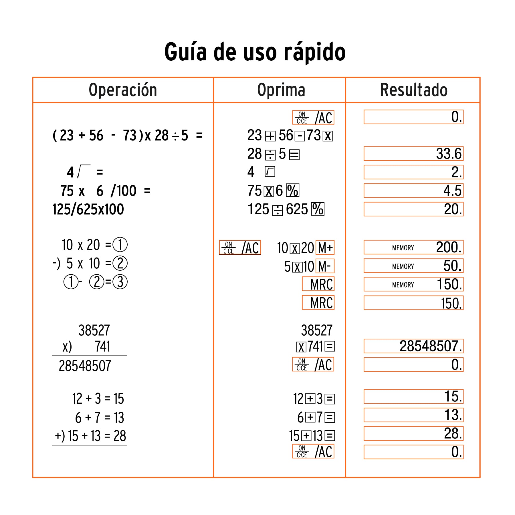 Calculadora de escritorio 15 cm, TRUPER - Imagen 5
