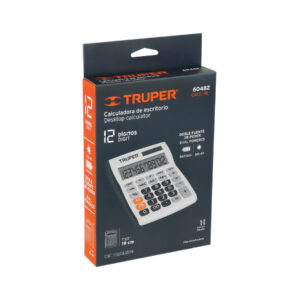 Calculadora de escritorio 19 cm, TRUPER - Imagen 6