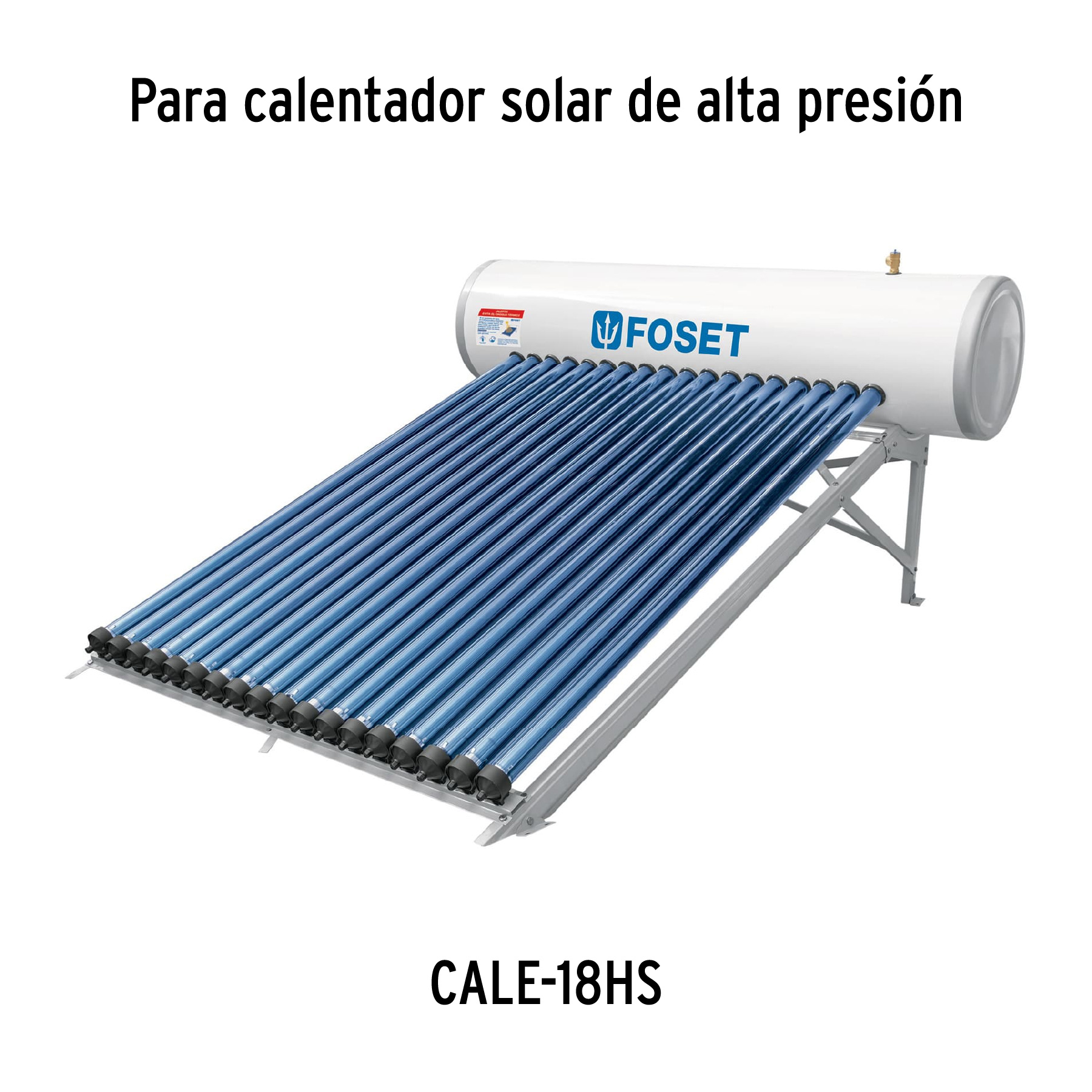 Caja c/10 tubos HeatPipe p/calentador solar CALE-18HS, FOSET - Imagen 5