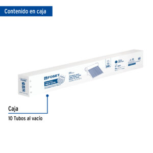 Caja c/10 tubos HeatPipe p/calentador solar CALE-18HS, FOSET - Imagen 4