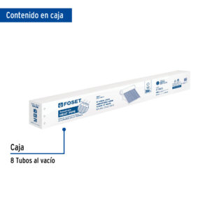 Caja c/8 tubos HeatPipe p/calentador solar CALE-18HS, FOSET - Imagen 3