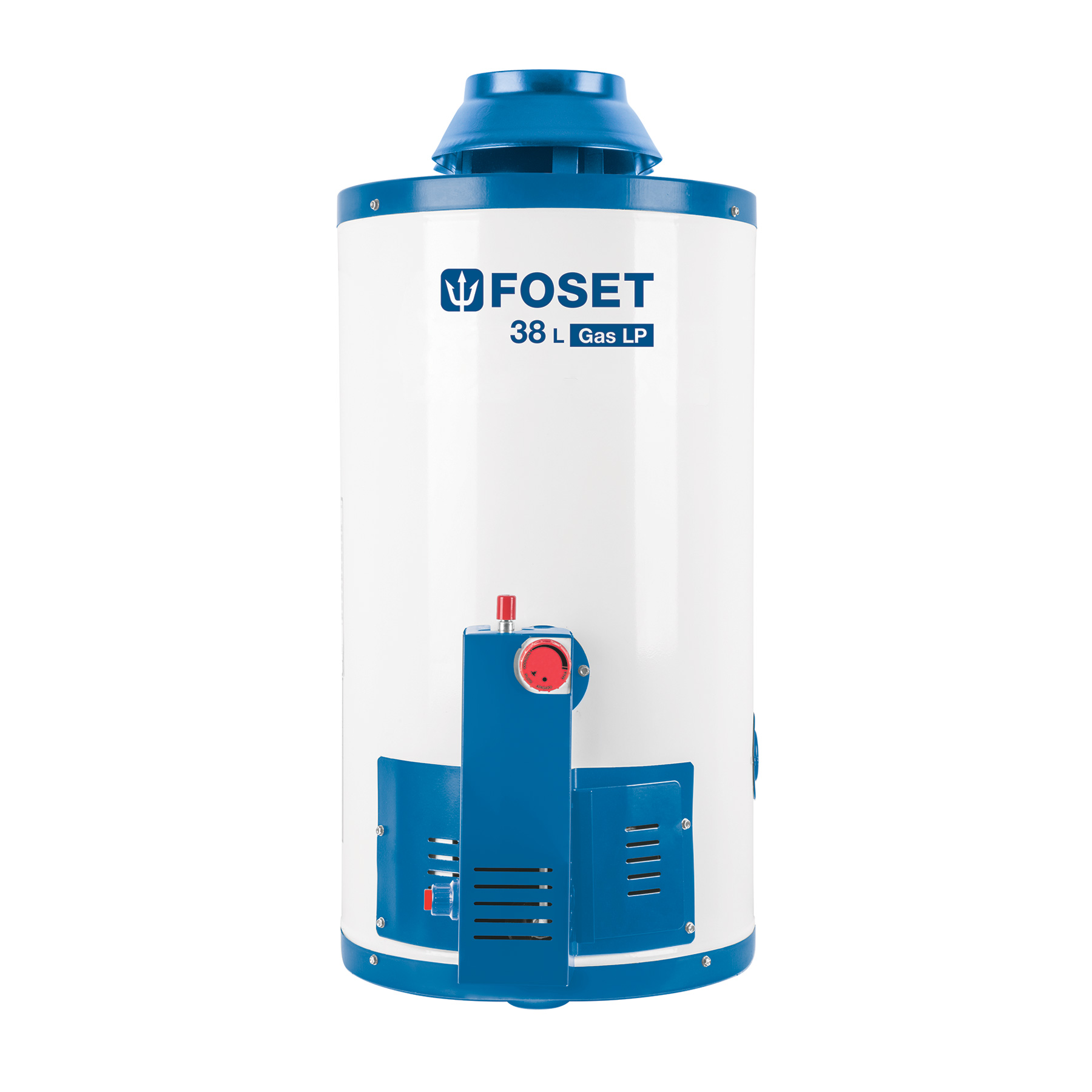 Calentador de depósito, 38L, 1 servicio, gas LP, FOSET - Imagen 2