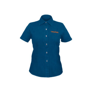 Alternative view of Camisa de mezclilla manga corta para mujer, M, TRUPER