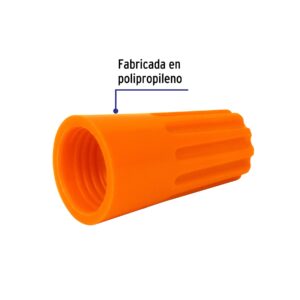 Bolsa con 10 capuchones para cable, calibres 14 a 12 AWG - Imagen 3