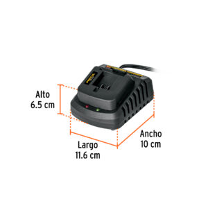 Cargador de baterías de ion litio 20V, PRETUL - Imagen 4