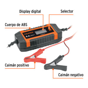 Cargador / mantenedor de 4 A para baterías de 6V/12V, TRUPER - Imagen 3