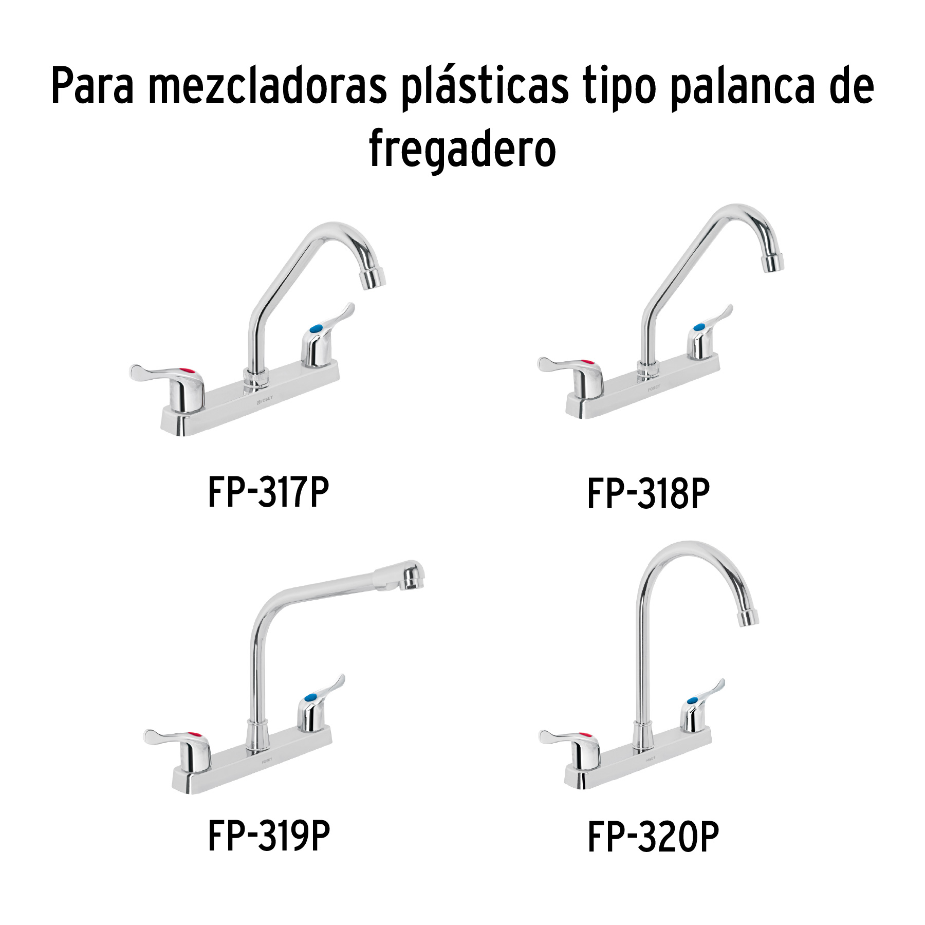Bolsa con 2 cartuchos cerámicos para mezcladoras plásticas - Imagen 8
