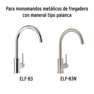 Cartucho cerámico para monomando lavabo y fregadero, FOSET - Imagen 10
