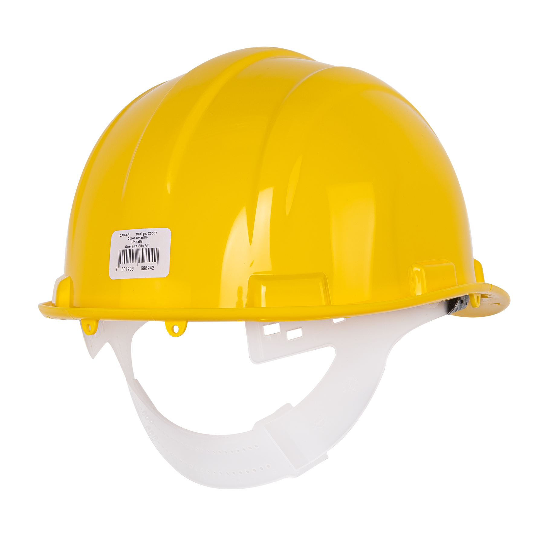 Casco de seguridad, ajuste de intervalos, amarillo, PRETUL - Imagen 3