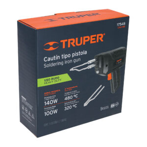 Cautín 140 W tipo pistola con 2 temperaturas, TRUPER - Imagen 6