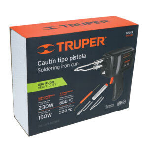 Cautín 230 W tipo pistola con 2 temperaturas, TRUPER - Imagen 6