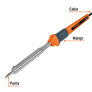 Cautín 80 W tipo lápiz para trabajo pesado, TRUPER - Imagen 3