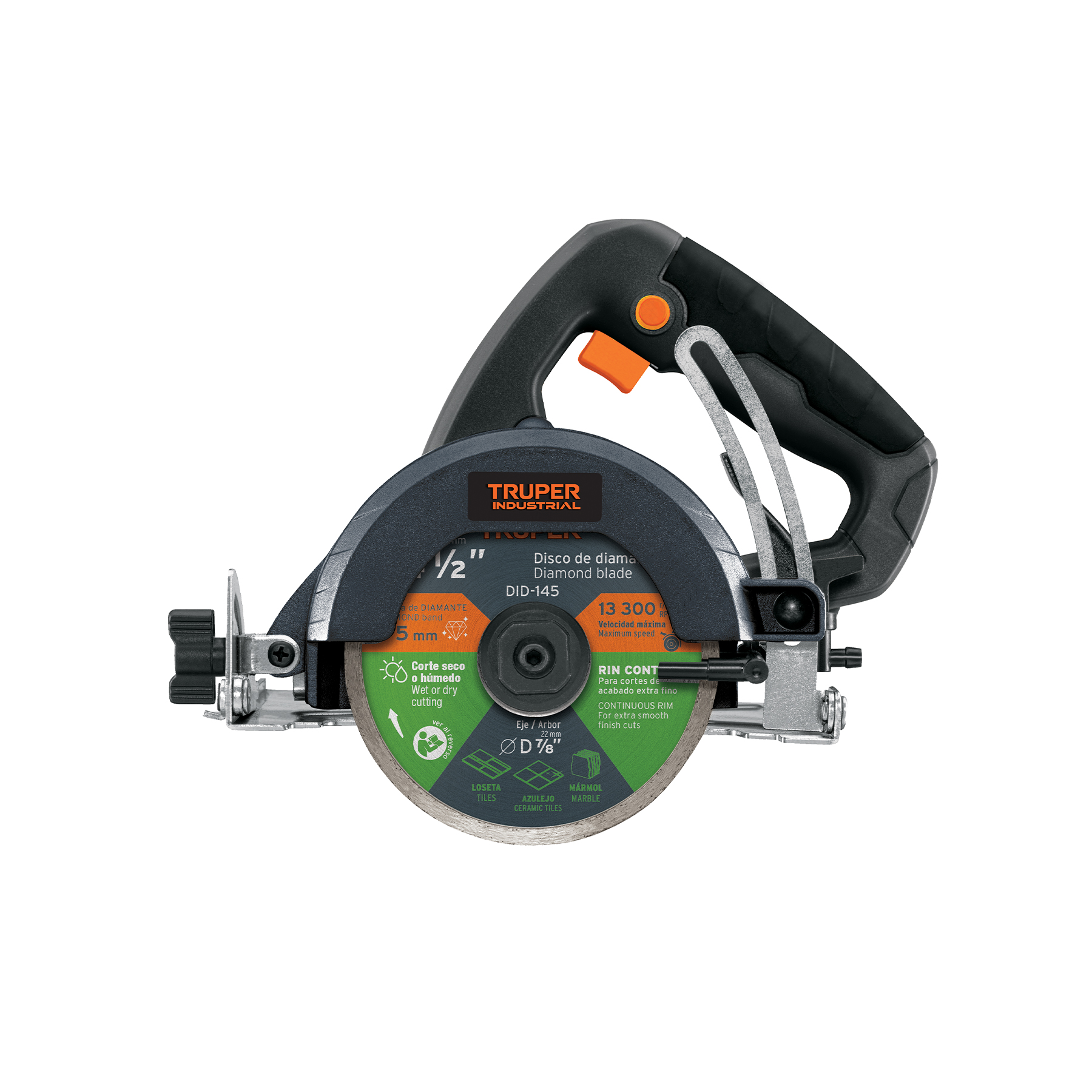 Cortadora para azulejos, 4-1/2', 1500W, TRUPER INDUSTRIAL - Imagen 2