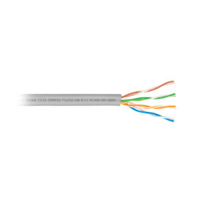 Metro de cable UTP CAT5E, Bobina de 305m, gris, VOLTECK - Imagen 3