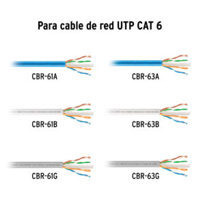 Plug RJ45 CAT6, Bote con 100 piezas, VOLTECK - Imagen 4