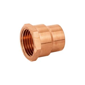 Conector de cobre, rosca interior 1/2', FOSET - Imagen 2