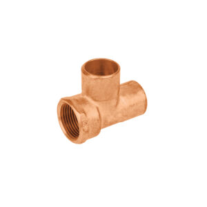 Tee de cobre rosca interior lateral 3/4', FOSET - Imagen 2