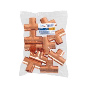 Tee sencilla de cobre 1', FOSET BASIC - Imagen 4