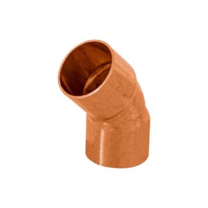 Codo 45° de cobre 1/2', FOSET BASIC