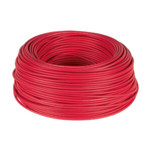 Alternative view of Rollo de 100 metros de cable THW CCA 12 AWG rojo, BASIC