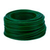 Rollo de 100 metros de cable THW CCA 8 AWG verde, BASIC