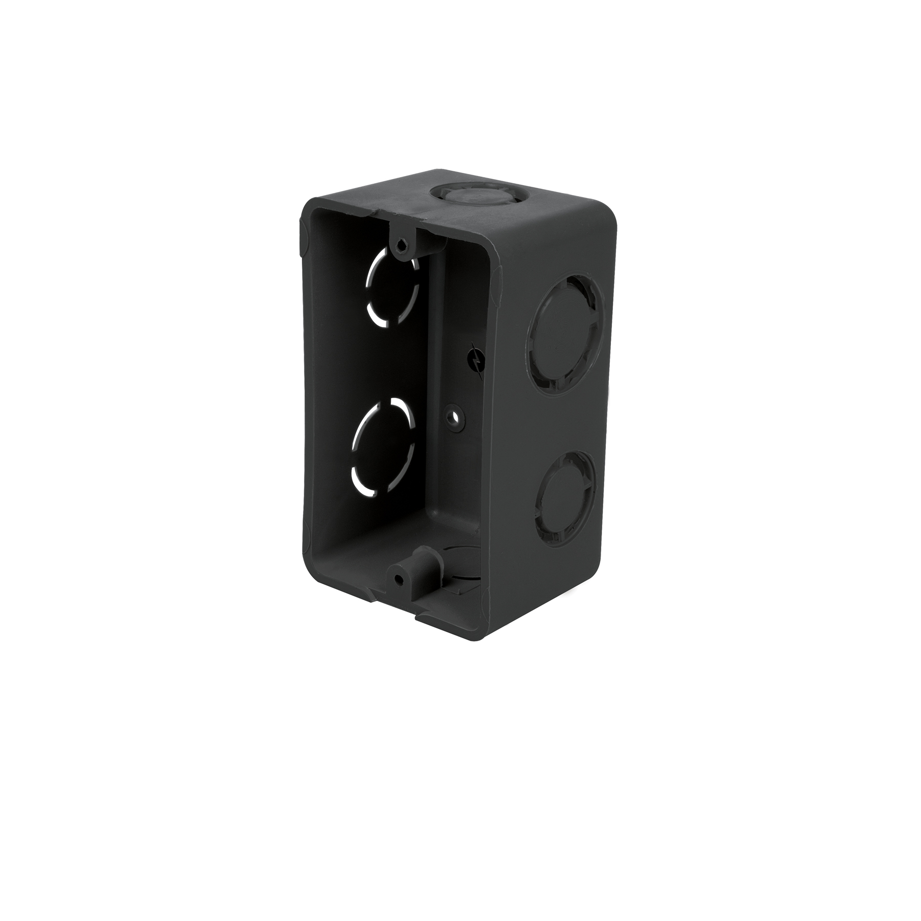 Caja tipo chalupa 2' x 4' plástica, VOLTECK