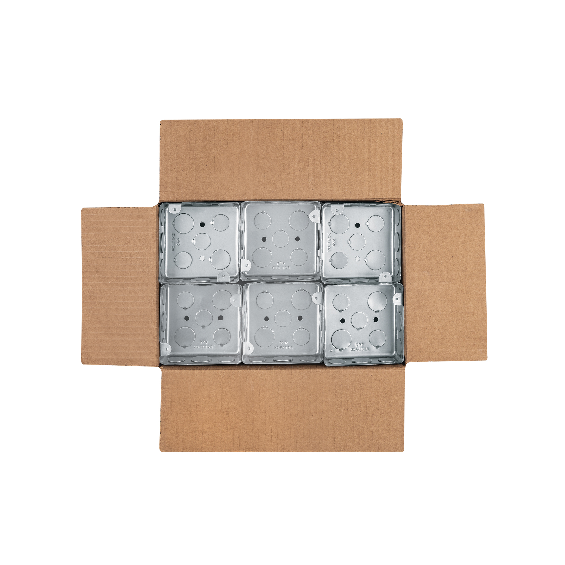 Caja cuadrada 4' x 4' económica, VOLTECK - Imagen 3