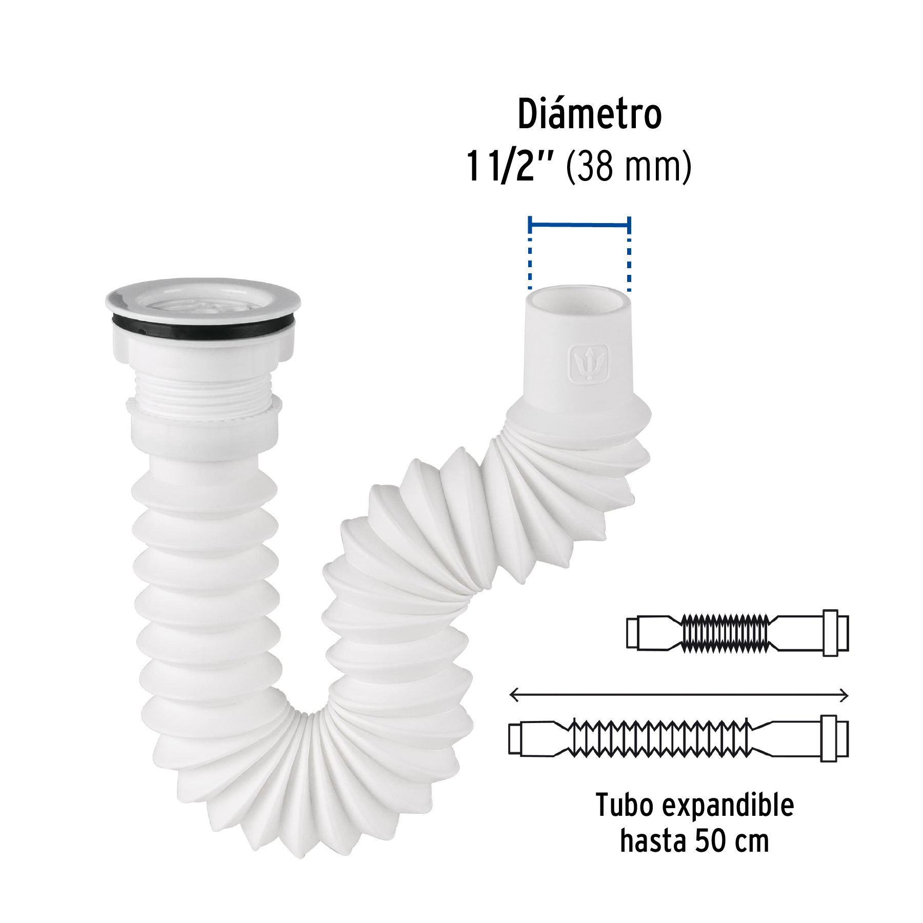 Céspol flexible con contrarrejilla de PP, FOSET - Imagen 4