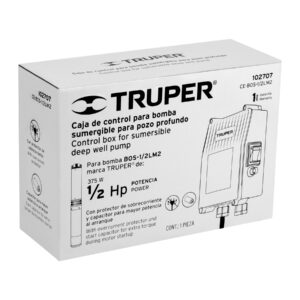 Caja de control para bomba tipo bala 1/2 HP, TRUPER - Imagen 5