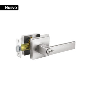 Cerradura manija 'Módena' p/baño, cromo mate, HERMEX - Imagen 2