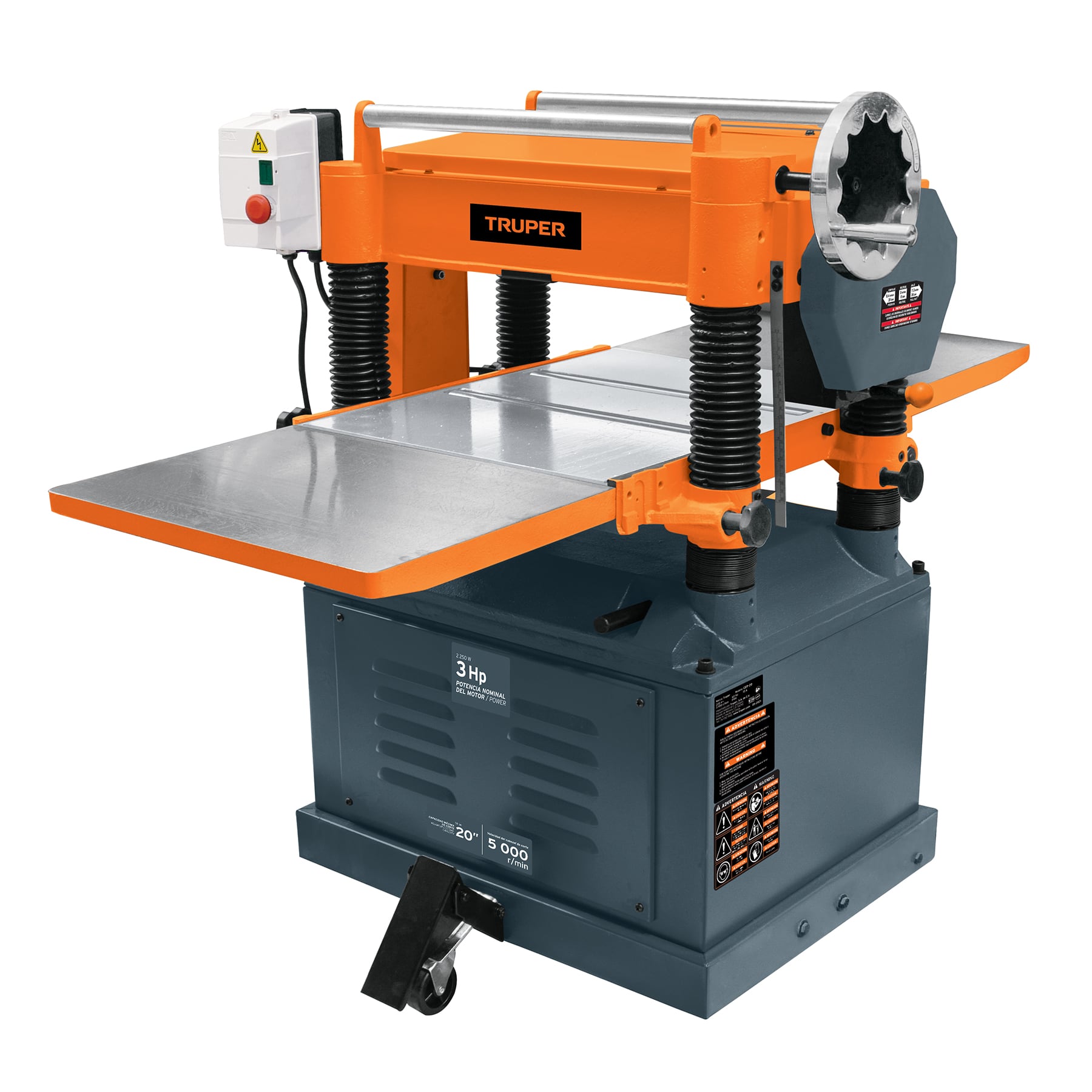 Cepillo de piso 20', 3 HP (2250 W), TRUPER - Imagen 2
