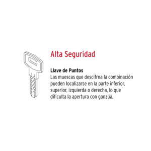 Jaladera/perilla/cerrojo, Porto llave-llave, Negro - Imagen 5
