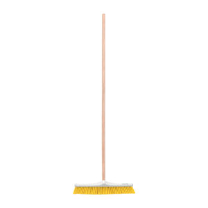 Alternative view of Cepillo para barrer cerda suave de 56 cm, bastón de madera